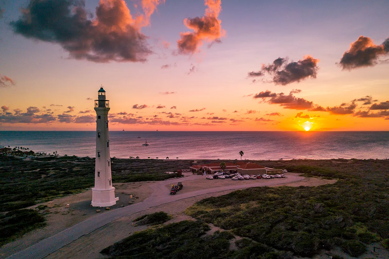 California Lighthouse Sunset